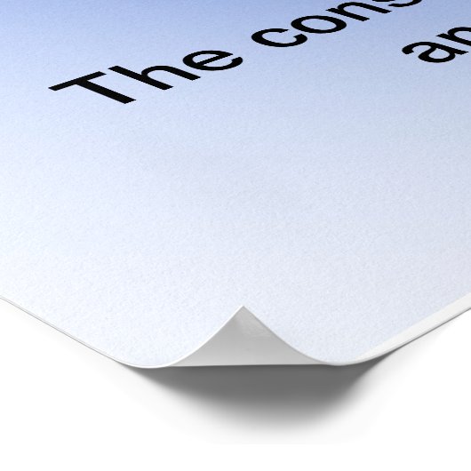 Ich bin ein amerikanisches Plakat (Ecke)