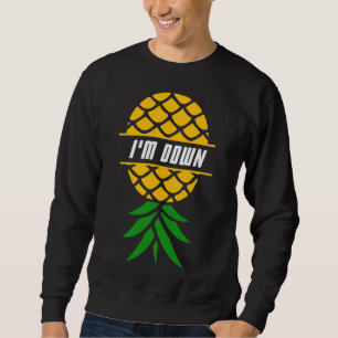 Ich bin ein Ananas-tropisches Fruchthawaiianisches Sweatshirt