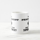 Ich bin ein Apotheker, was Ihr SuperPower ist Kaffeetasse (Mittel)