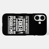Ich bin ein Architekt, der alle Probleme behebt Vi Case-Mate iPhone Hülle (Rückseite (Horizontal))