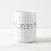 ICH BIN ein Architekt Kaffeetasse (Mittel)
