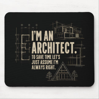 Ich bin ein Architekt - Mauspad