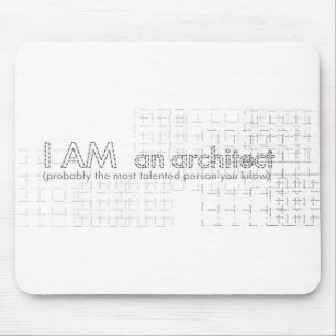 ICH BIN ein Architekt Mousepad