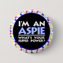 Ich bin ein Aspie. Was ist dein Super-Power? Button