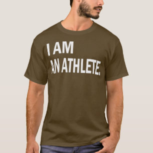 Ich bin ein Athlet Anti-Waffenreform-Kontrollversc T-Shirt