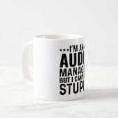 Ich bin ein Audit-Manager, aber ich kann keinen Du Kaffeetasse (Vorderseite Links)