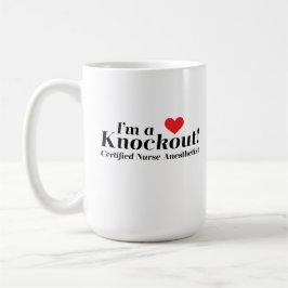 Ich bin ein Ausscheidungswettkampf! CRNA Kaffeetasse