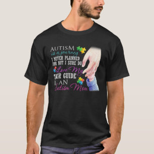 Ich bin ein Autismus Mama Puzzle Autistische Mama  T-Shirt