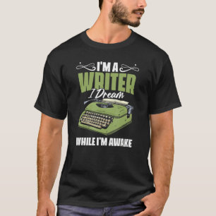 Ich bin ein Autor, der für einen Buchautor im Nove T-Shirt