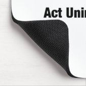 Ich bin ein Autor Mousepad (Ecke)