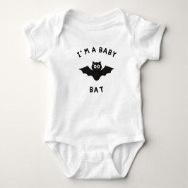 Ich bin ein Baby Bat | Funny Halloween Baby Bodysu Baby Strampler