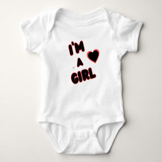 Ich bin ein Baby Bodysuit für Mädchen - erfreulich Baby Strampler