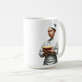 Ich bin ein Bäcker Kaffeetasse (VorderseiteRechts)
