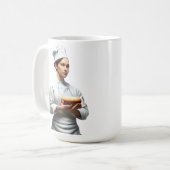 Ich bin ein Bäcker Kaffeetasse (Vorderseite Links)