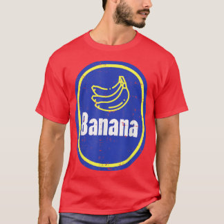 Ich bin ein Bananenkostüm Halloween Fruchtsticker T-Shirt