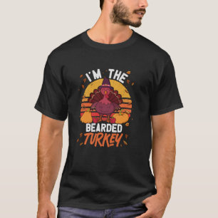 Ich bin ein bärtiger türkischer Funny-Erntedank, d T-Shirt