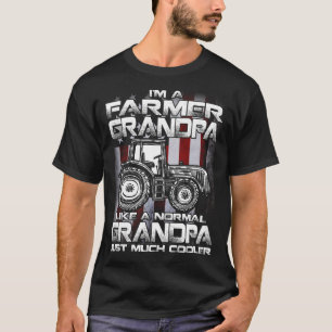 Ich bin ein Bauer Großvater Rancher Geschenke Trak T-Shirt