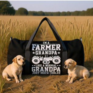 ICH BIN EIN BAUER OPAPA WIE EIN NORMALER OPAPA DUFFLE BAG