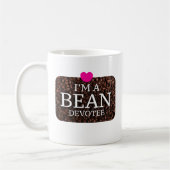Ich bin ein Bean-Devotee, Kaffeepapierin, Tasse (Links)