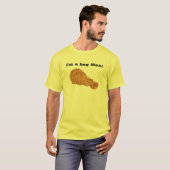 Ich bin ein Bein-Mann-Hühnerbein-T - Shirt (Vorne ganz)