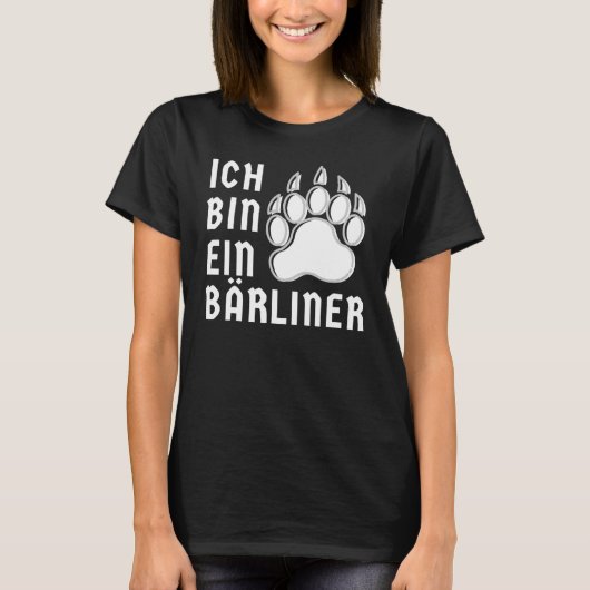 Ich bin ein Berliner Berliner Berliner T-Shirt (Vorderseite)