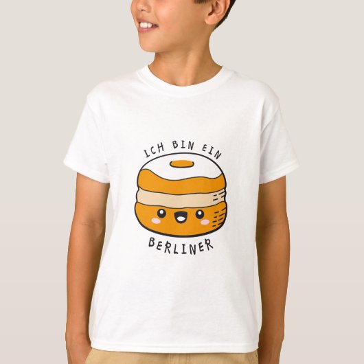 Ich bin ein Berliner Boy T-Shirt (Vorderseite)