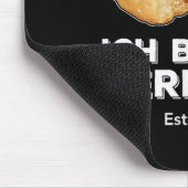 Ich bin Ein Berliner Rede Jelly Donut Wall Cold Mousepad (Ecke)