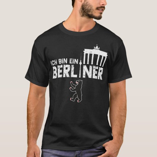 Ich bin ein Berliner T-Shirt (Vorderseite)