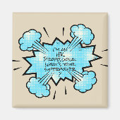 Ich bin ein Beruflicher Mitarbeiter, was deine Sup Magnet (Vorne)