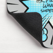 Ich bin ein Berufliches Büro für Personalwesen Mousepad (Ecke)