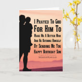 Ich bin ein besserer Mann Karte (Gelbe Blume)