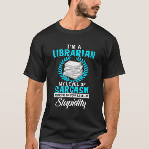 Ich bin ein Bibliothekar - Buchwürmer Bibliothek F T-Shirt