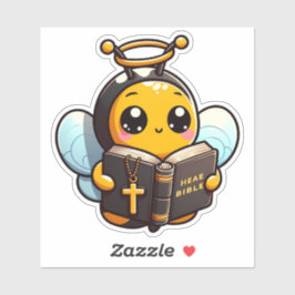 Ich bin ein Bienensteber Aufkleber