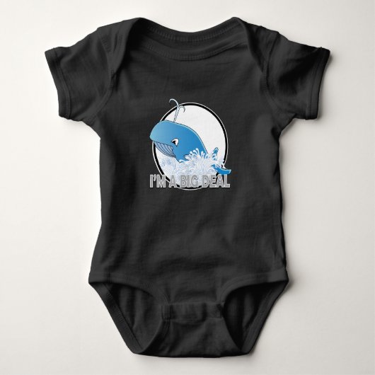 Ich bin ein Big Deal - Baby Jersey Bodysuit Baby Strampler (Vorderseite)