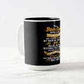 Ich bin ein Biker Chick Geschenk für Motorradliebh Zweifarbige Tasse (Vorderseite Links)