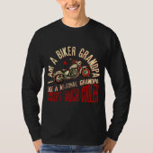 Ich bin ein Biker GrandPa Cooles Hemd für Männer T-Shirt (Vorderseite)