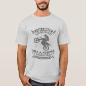 Ich bin ein Biker-Großad-T - Shirt (Vorderseite)