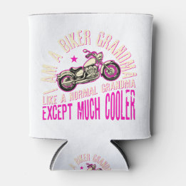 Ich bin ein Biker-Oma Cooles Funny-Geschenk für Bi Dosenkühler