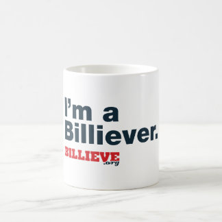 "Ich bin ein Billiever" Kaffee-Tasse Kaffeetasse