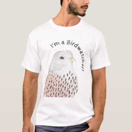 Ich bin ein Birdwatcher Kestrel T-Shirt