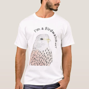 Ich bin ein Birdwatcher Kestrel T-Shirt