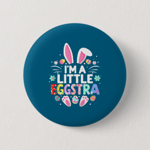 Ich bin ein bisschen eggstra lustiger Osterhase sü Button