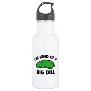 Ich bin ein bisschen ein großer Dill Edelstahlflasche