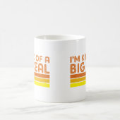 Ich bin ein bisschen eine große Sache Kaffeetasse (Mittel)