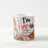 Ich-bin-ein bisschen-okay-Kaffeetasse Kaffeetasse (Mittel)