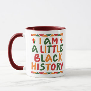 Ich bin ein bisschen schwarze Geschichte Tasse