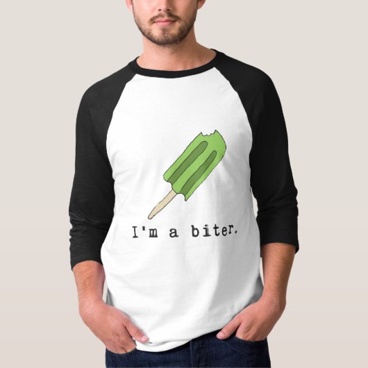 Ich bin ein Bitter mit Limonem Popsikel T-Shirt (Vorderseite)
