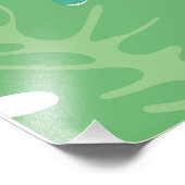 Ich bin ein Blumenmädchen Fotodruck (Ecke)