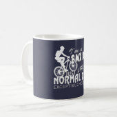 Ich bin EIN BMX VATER Kaffeetasse (Vorderseite Links)