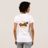 Ich bin ein Bomber-Skater T-Shirt (Schwarz voll)